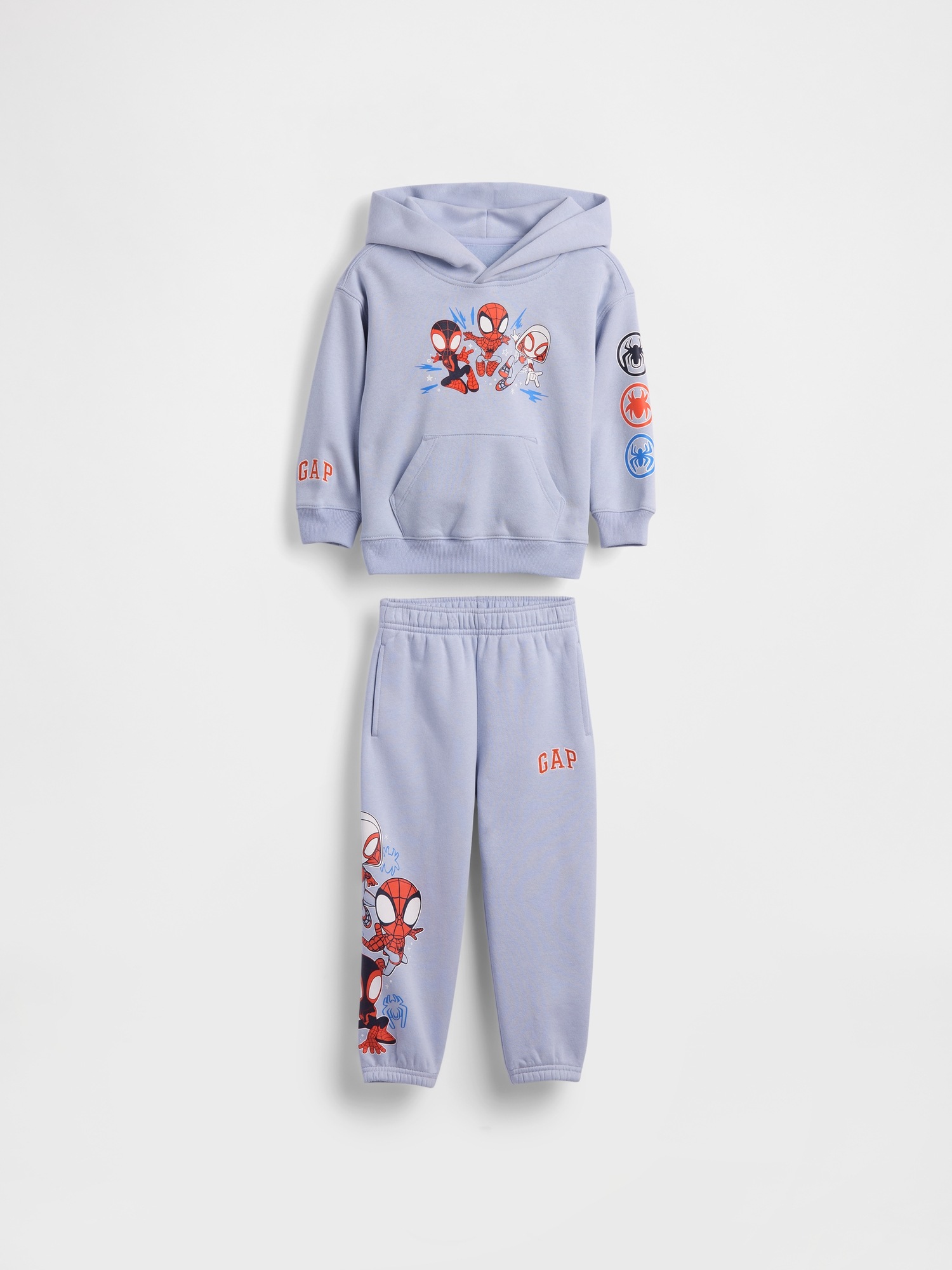 Baby & Toddler Marvel VintageSoft Hoodie Outfit Set - Jet Stream Blue