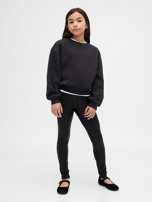 Kids Embellished Dolman Sweatshirt