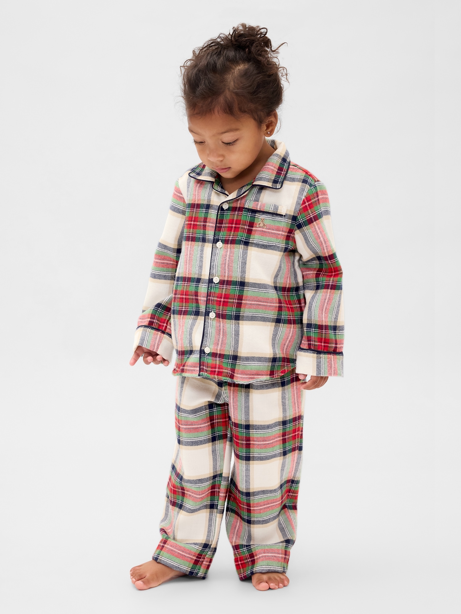 Baby & Toddler Recycled Flannel PJ Set