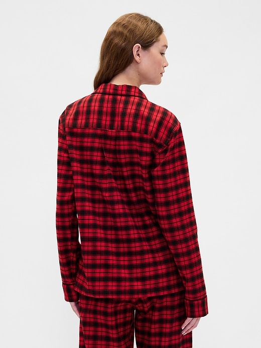 Image number 4 showing, Adult Softest Flannel PJ Shirt
