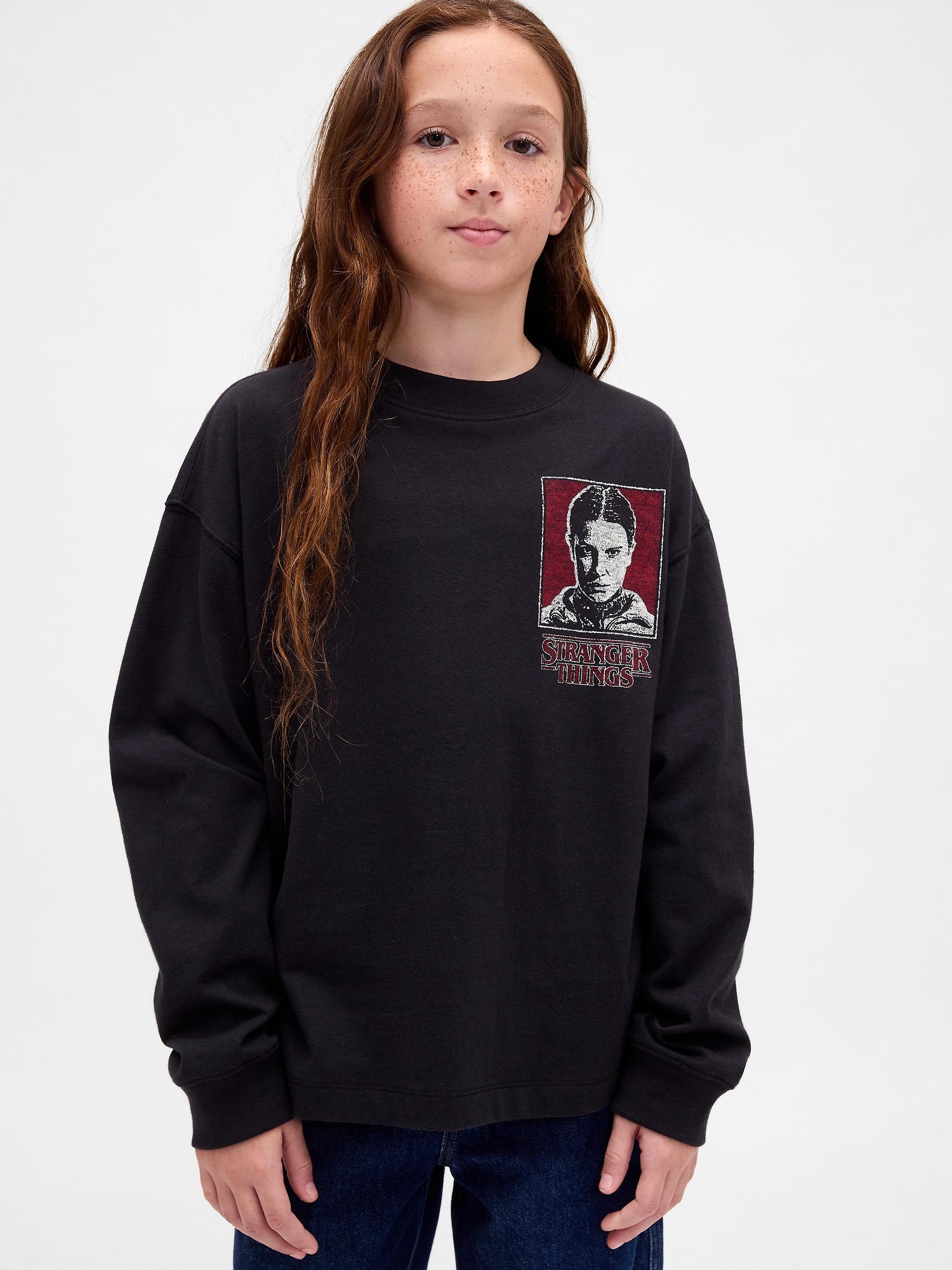Детские футболки Gap Stranger Things Kids Graphic T-Shirt — фото 2
