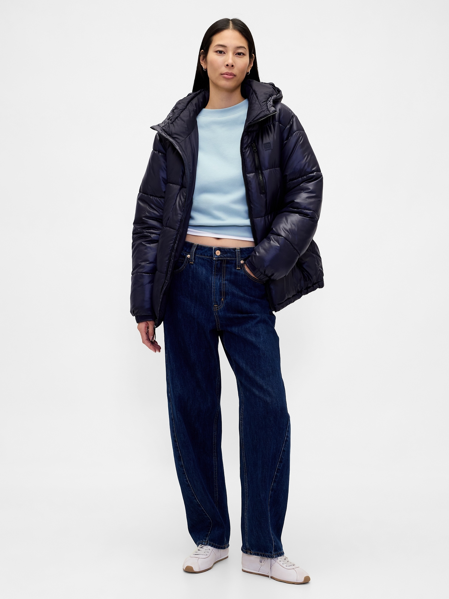 VintageSoft Wedge Crewneck Sweatshirt