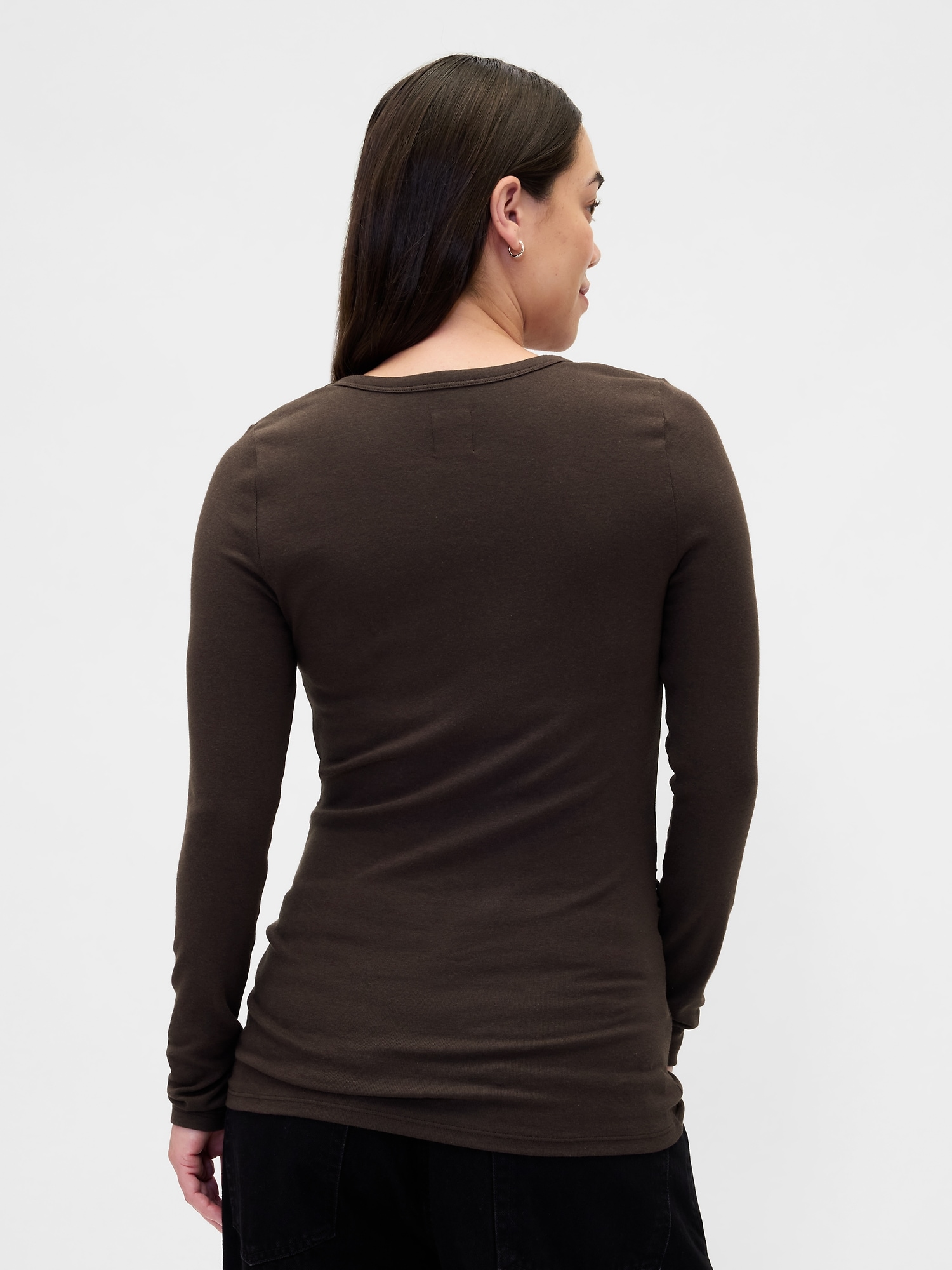 Maternity Modern Crewneck T-Shirt