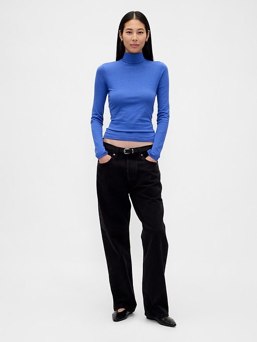 Image number 2 showing, Featherweight Turtleneck