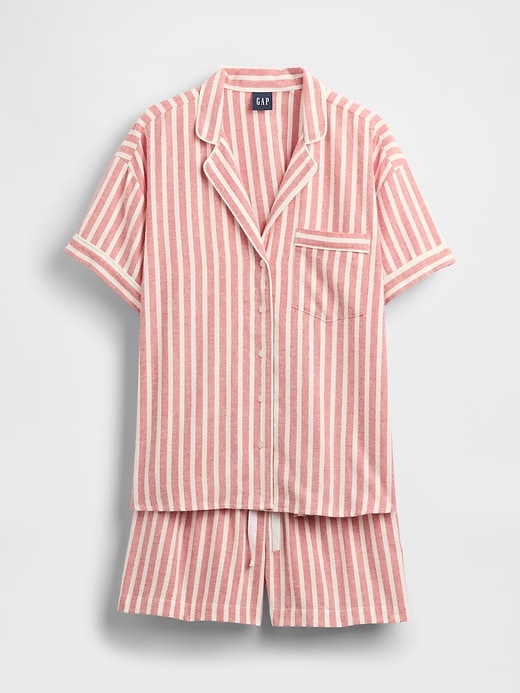 Image number 5 showing, Adult Softest Flannel PJ Short Set