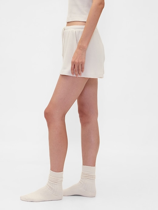 Image number 3 showing, Waffle PJ Shorts