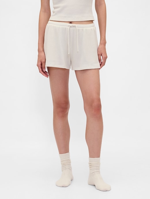 Image number 2 showing, Waffle PJ Shorts