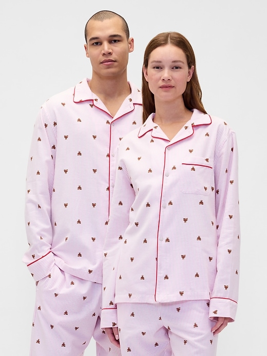 Image number 2 showing, Adult Softest Flannel PJ Shirt