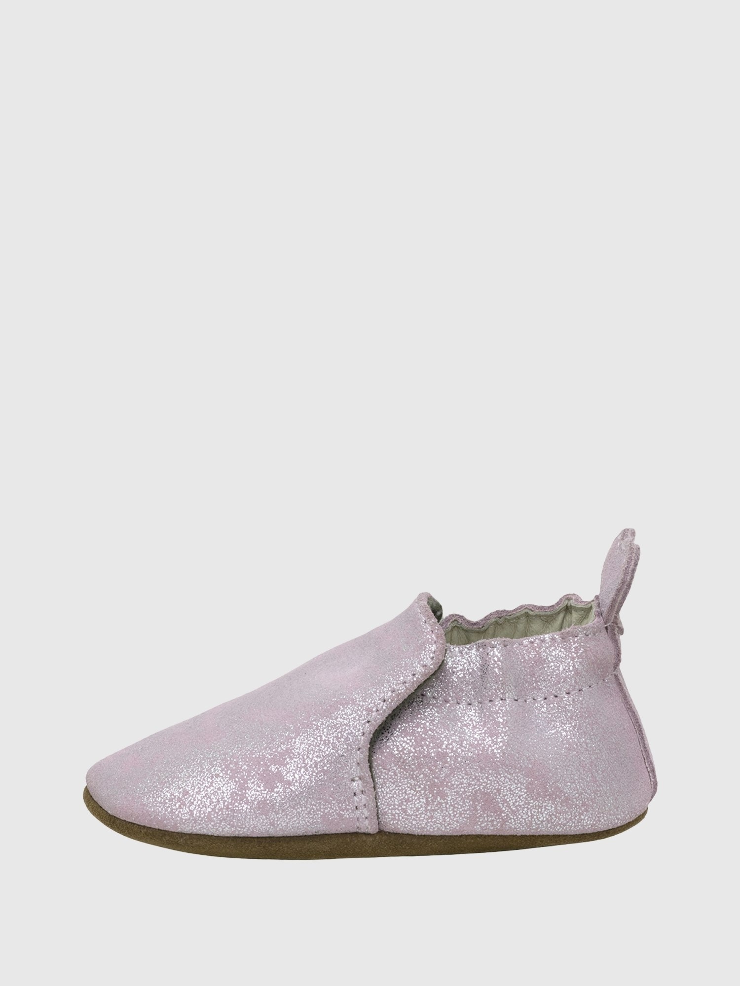 Пинетки с мягкой подошвой Gap Robeez Baby Pretty Pearl, цвет: Розовый — фото 5