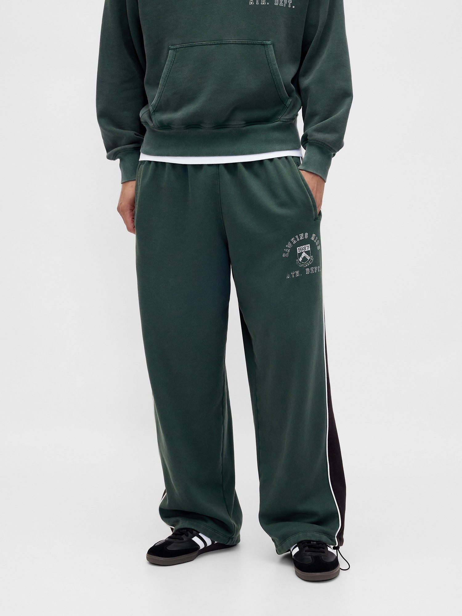 Мужские брюки Gap Stranger Things Adult Heavyweight Baggy Sweatpants — фото 3