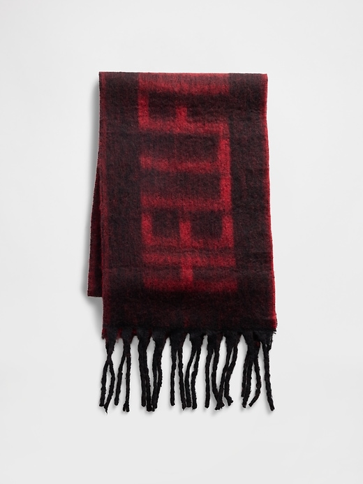Image number 2 showing, Stranger Things Fringe Scarf