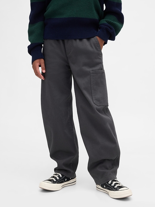 Image number 3 showing, Kids Brushed Easy Cargo Pants