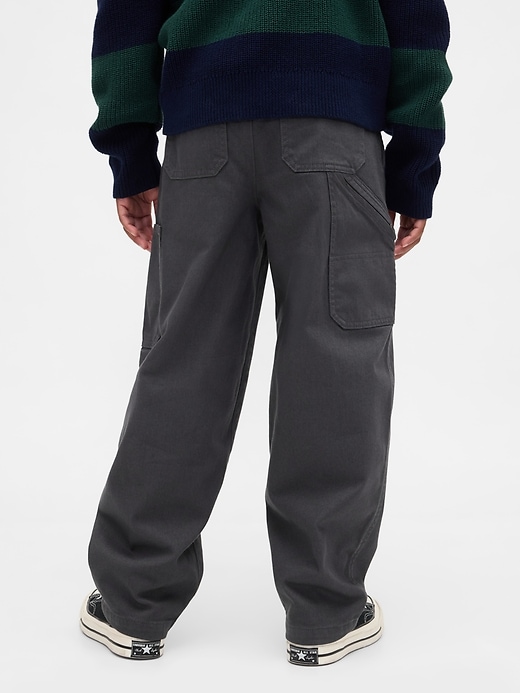Image number 4 showing, Kids Brushed Easy Cargo Pants