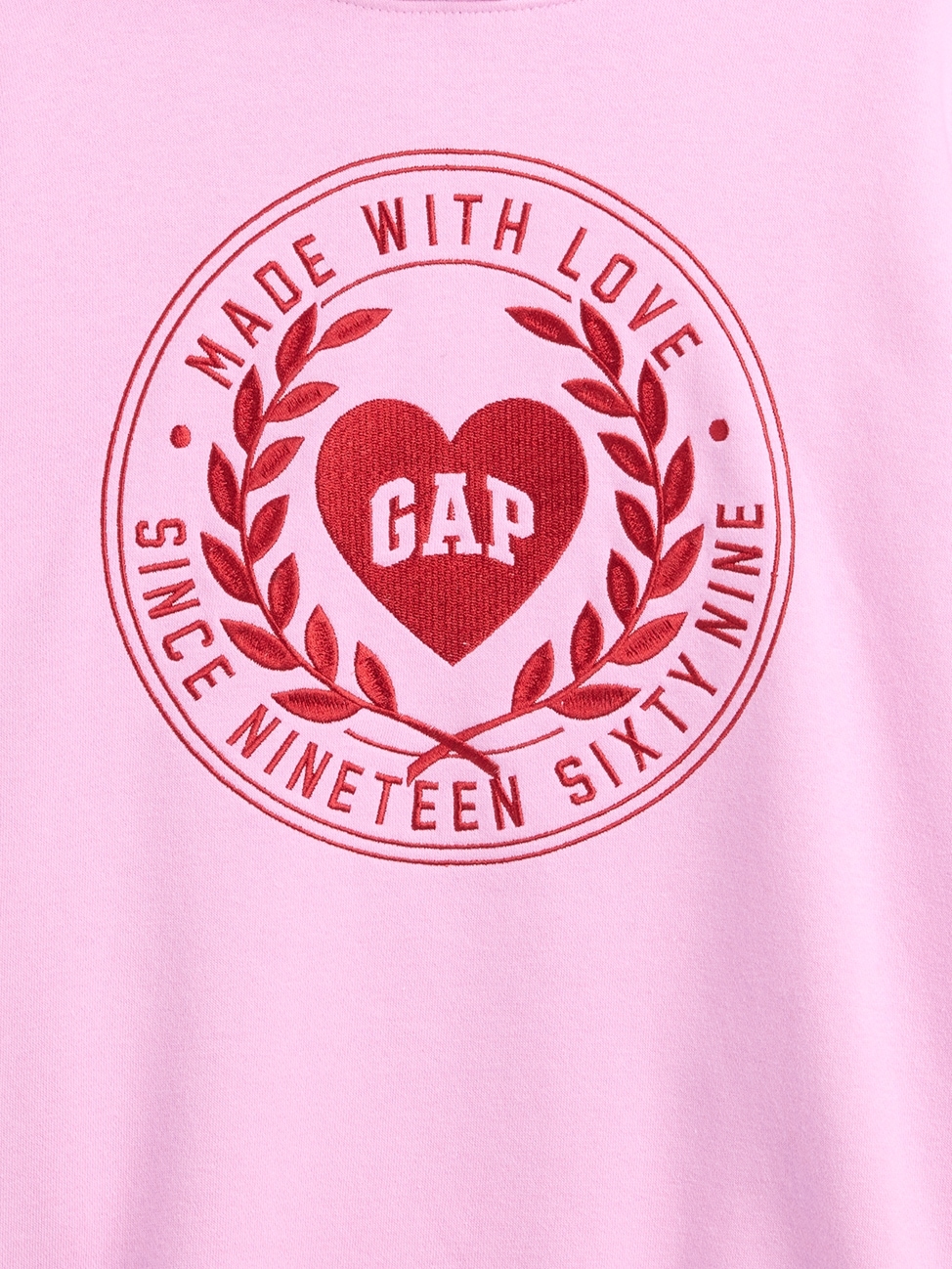 Kids VintageSoft Oversized Heart Logo Hoodie