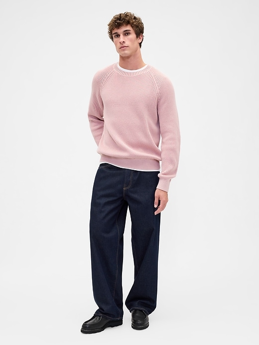 Image number 2 showing, Classic Raglan Crewneck Sweater