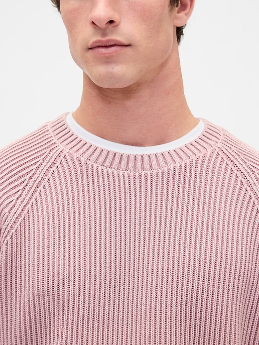 Image number 4 showing, Classic Raglan Crewneck Sweater