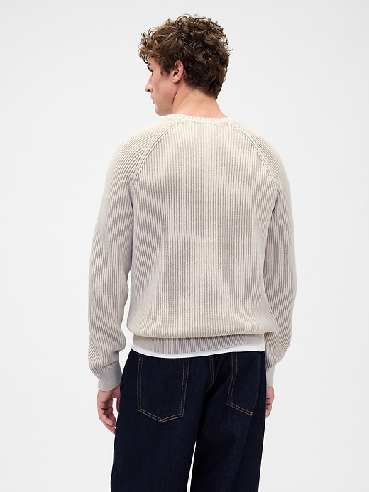 Image number 3 showing, Classic Raglan Crewneck Sweater