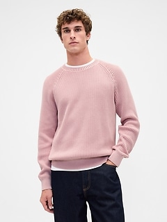 Classic Raglan Crewneck Sweater