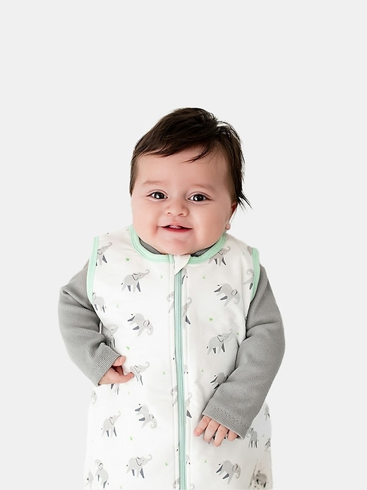 Image number 3 showing, Bamboo Little Elephant Sleep Sack 0 to 12 Months
