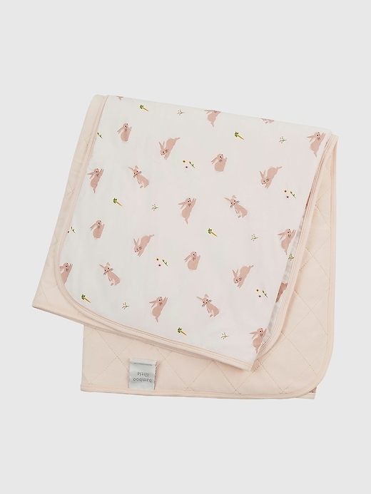 Image number 2 showing, Bamboo Little Bunny Baby Blanket