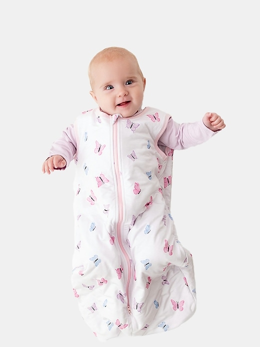 Image number 2 showing, Bamboo Little Butterfly Sleep Sack 0 to 12 Months