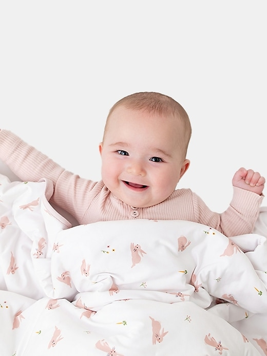 Image number 3 showing, Bamboo Little Bunny Baby Blanket