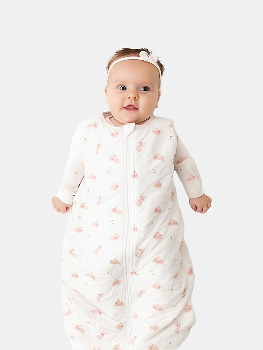 Image number 2 showing, Bamboo Little Bunny Sleep Sack 0 to 12 Months