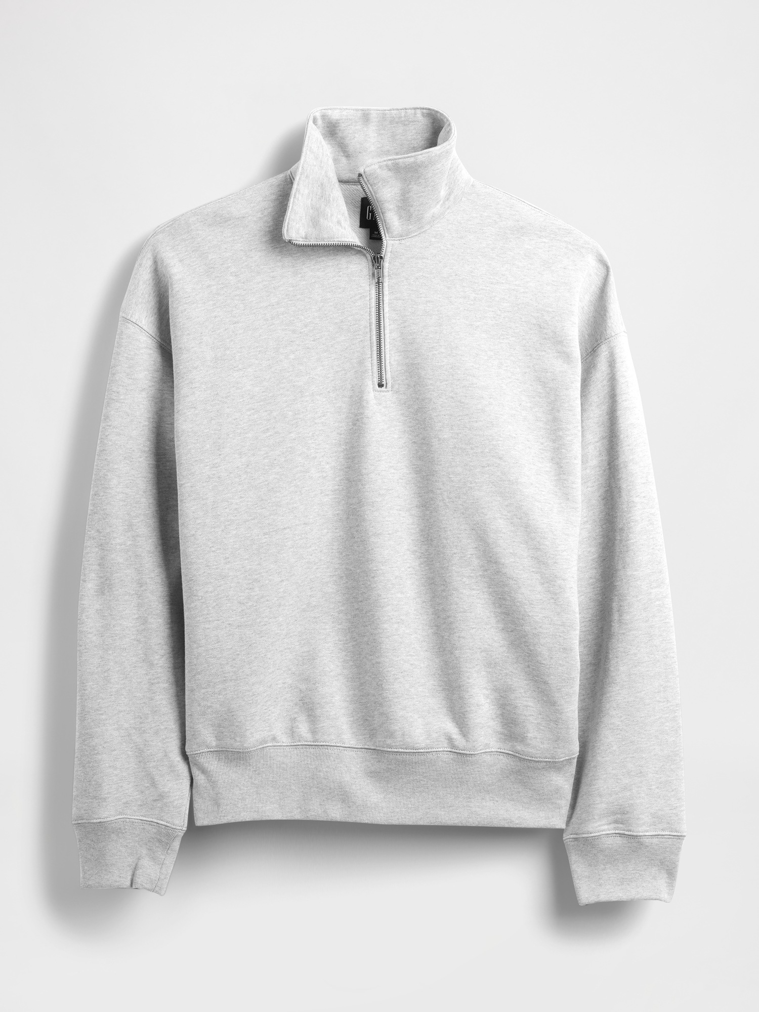 Мужские свитеры Gap Adult Heavyweight Oversized Quarter-Zip Pullover — фото 7