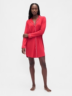 Softest Modal PJ Shirtdress