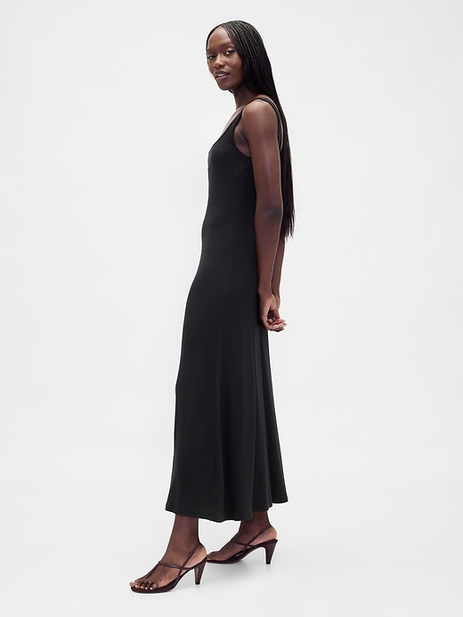 Image number 3 showing, Modern Square-Neck Maxi Dress