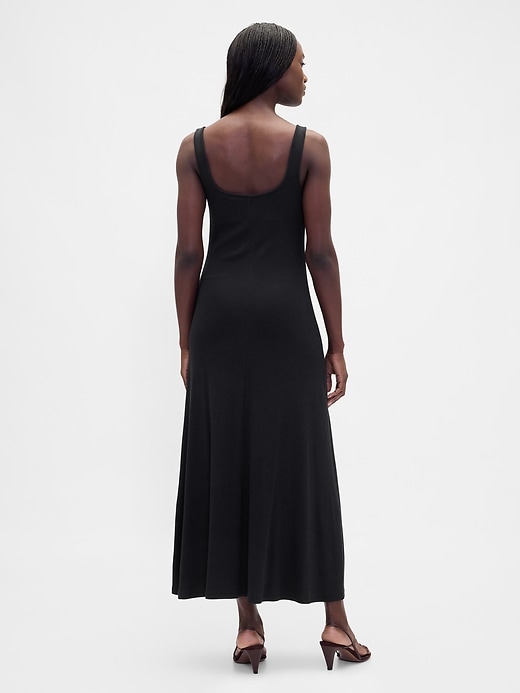 Image number 2 showing, Modern Square-Neck Maxi Dress