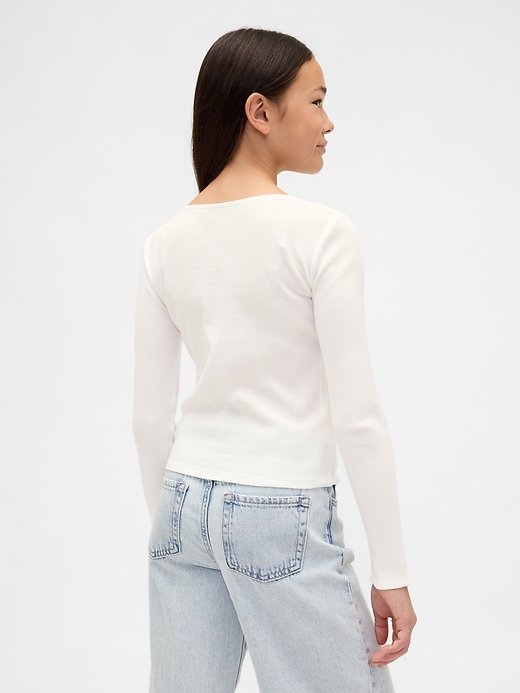 Image number 3 showing, Kids Rib Bow T-Shirt