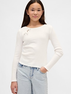 Kids Rib Bow T-Shirt