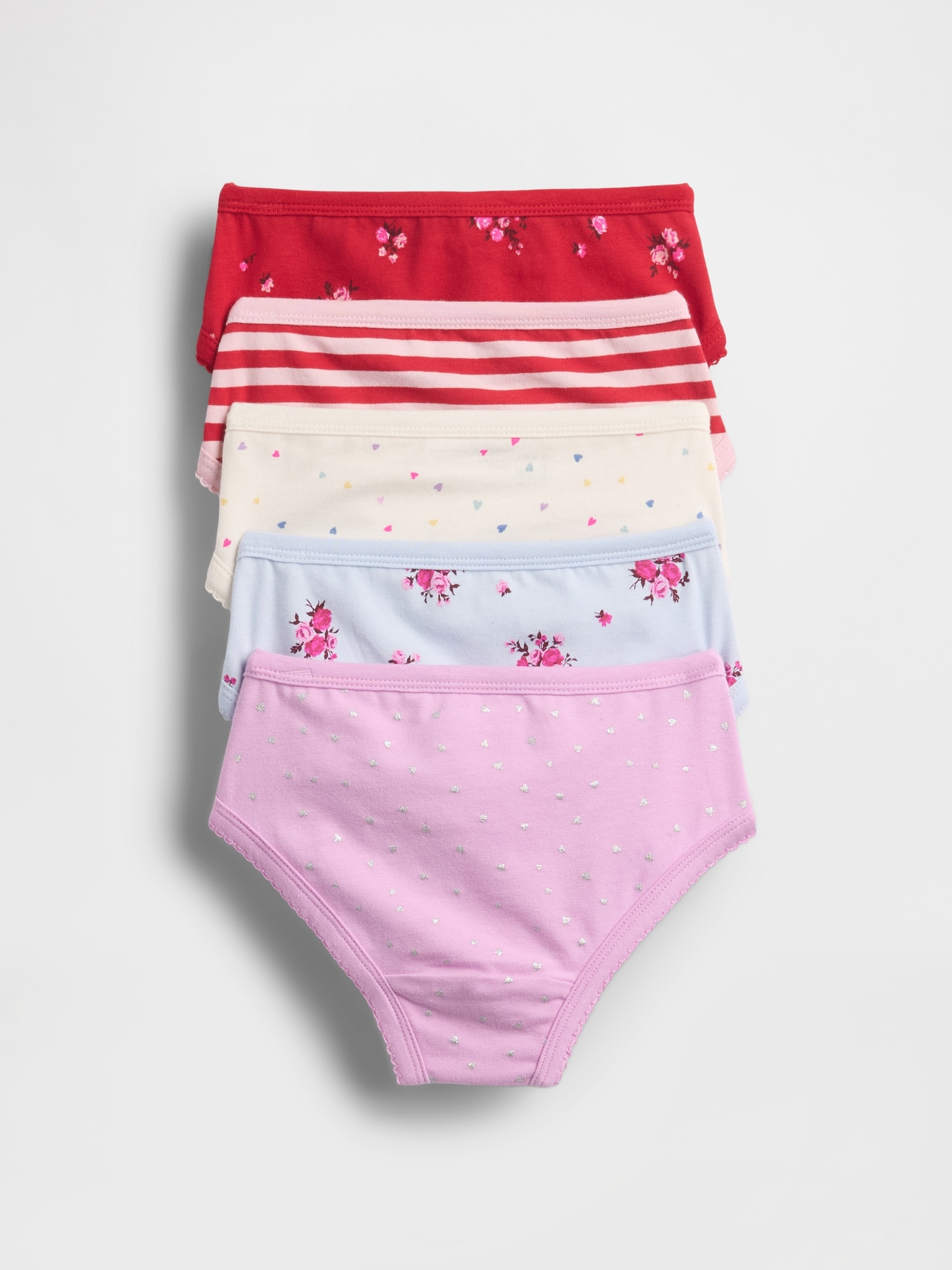 Toddler Organic Stretch Cotton Briefs (5-Pack)