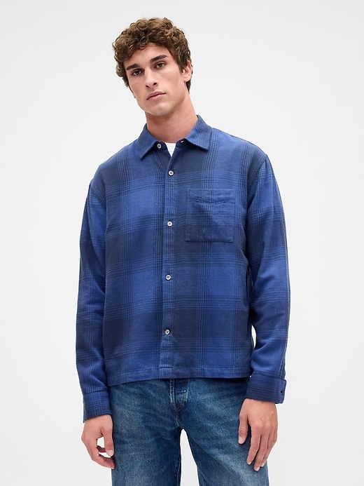 Image number 1 showing, Relaxed Flannel Shirt