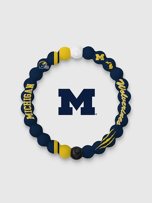 Image number 1 showing, Lokai Michigan Home Field Bracelet