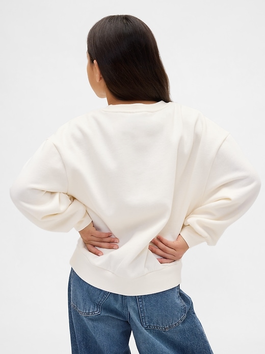 Image number 3 showing, Kids VintageSoft Hello Kitty Logo Sweatshirt