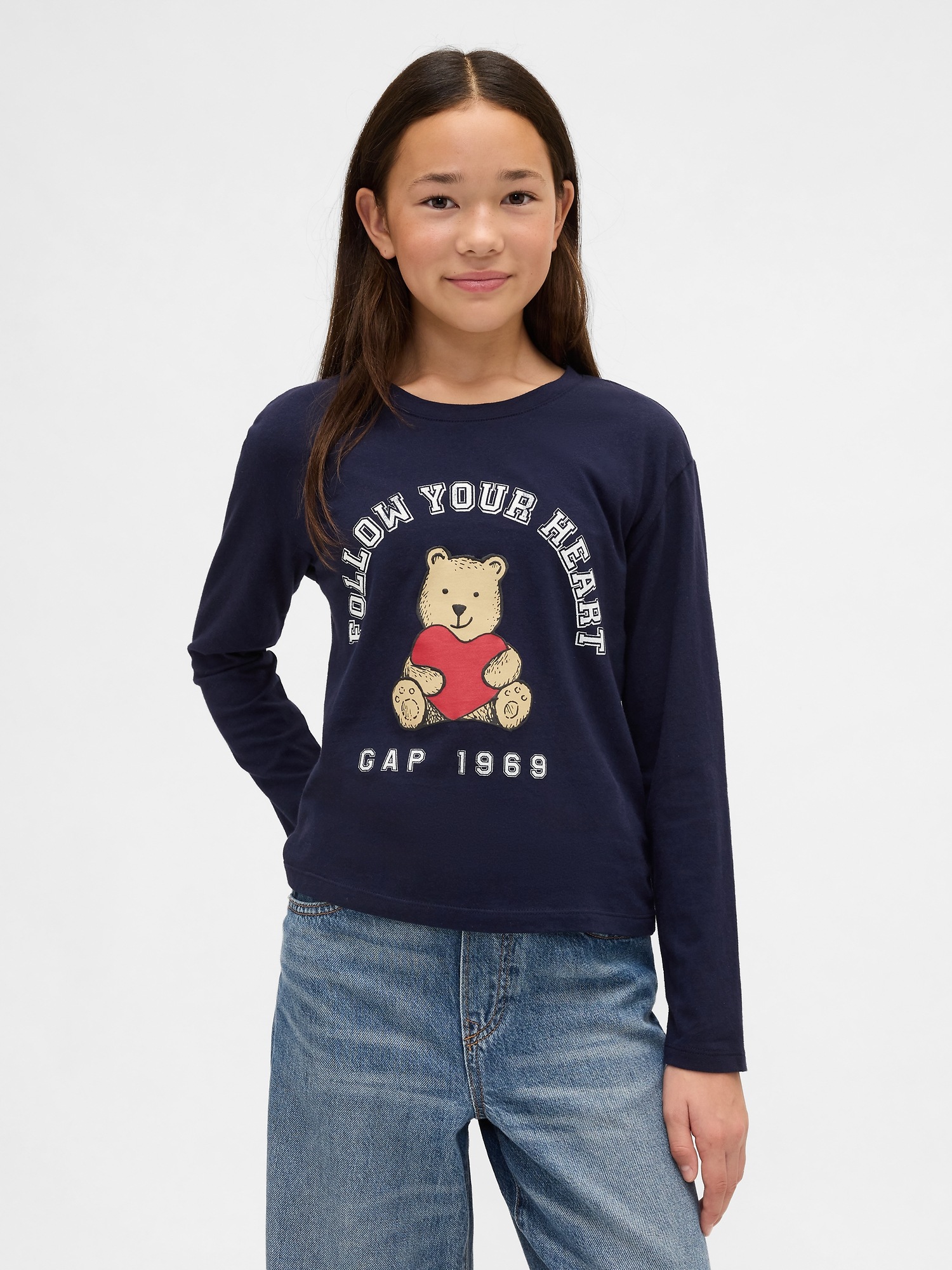 Kids Relaxed Graphic T-Shirt - Dark Night