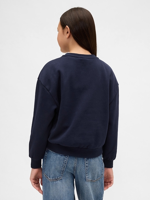 Image number 3 showing, Kids VintageSoft Hello Kitty Logo Sweatshirt