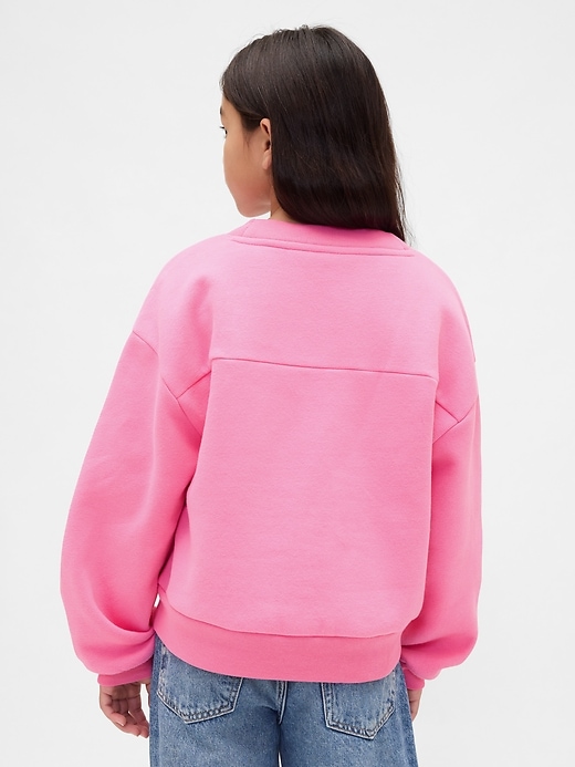 Image number 3 showing, Kids VintageSoft Relaxed V-Neck Sweatshirt