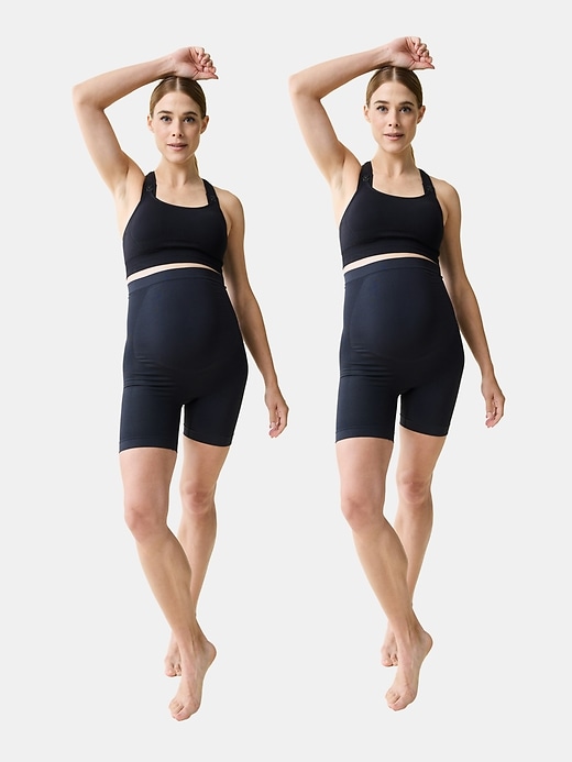 Image number 1 showing, Ingrid and Isabel 2 Pack Shapewear Short Bundle