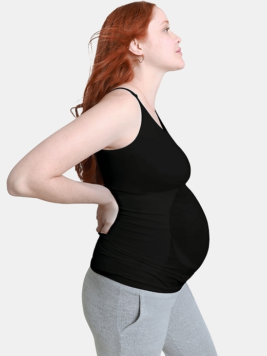 Image number 2 showing, Ingrid and Isabel Maternity Cooling Seamless Supporting Cami