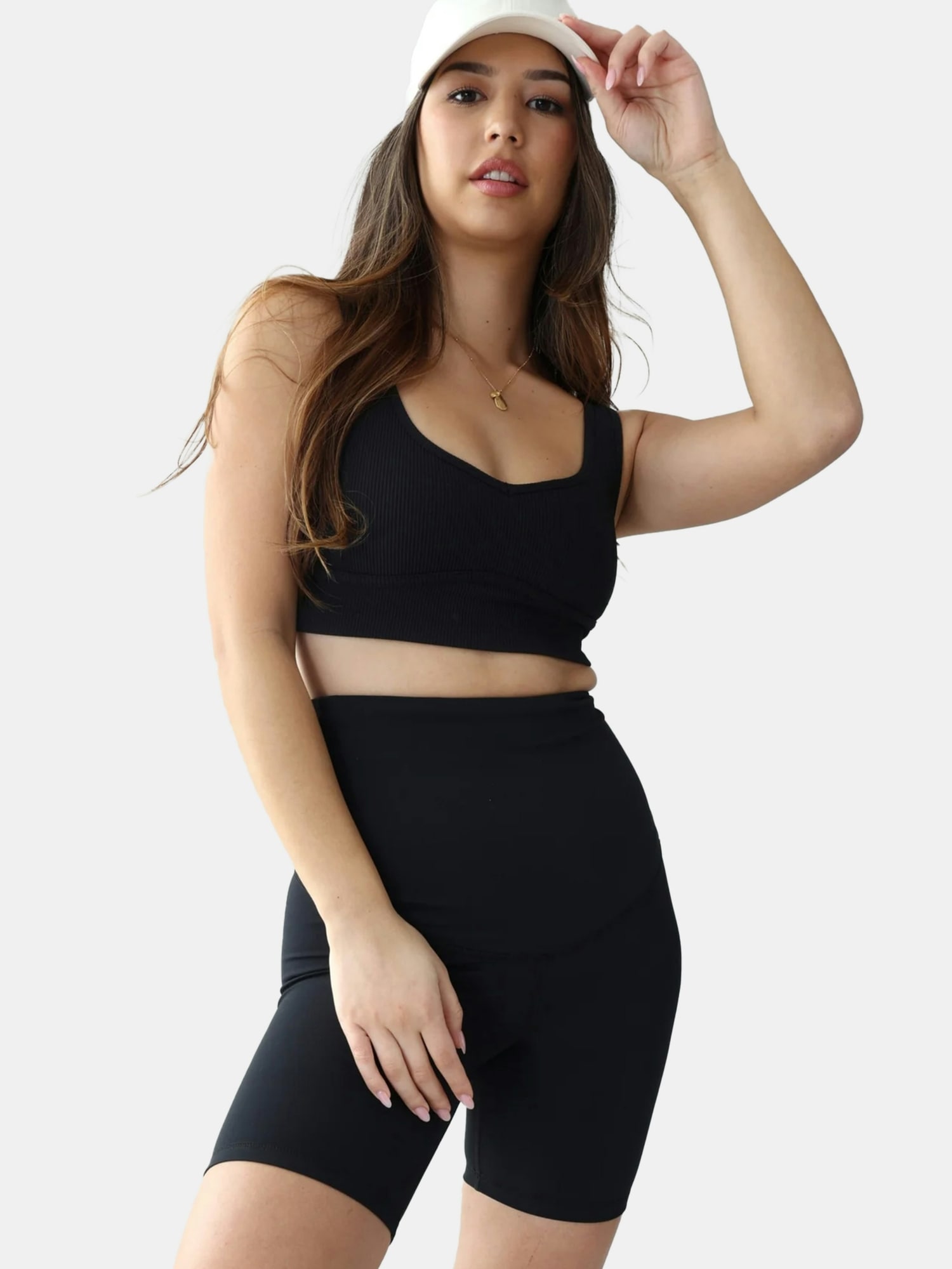 Ingrid and Isabel Postpartum Bike Short Two Pack