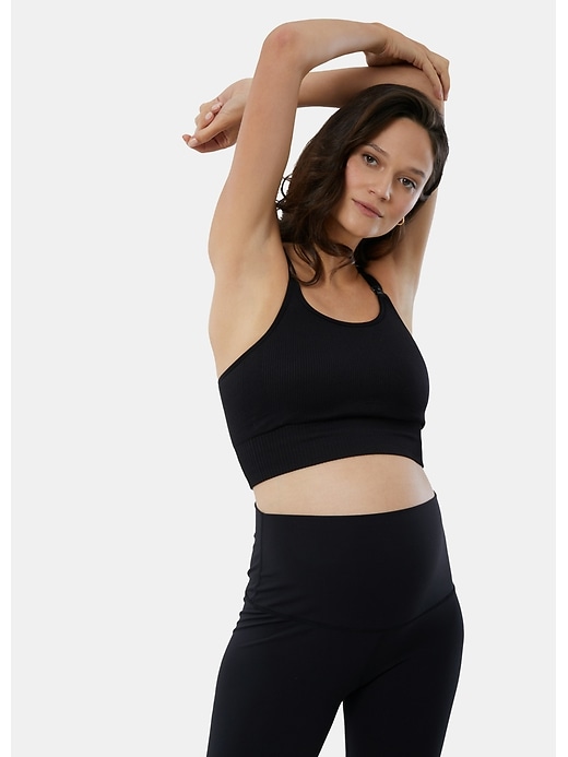 Image number 1 showing, Ingrid and Isabel Seamless Nursing Sports Bra