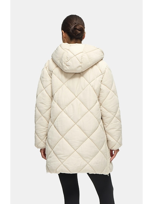 Image number 2 showing, Ingrid and Isabel Maternity Parka With Removable Baby Carrier Insert