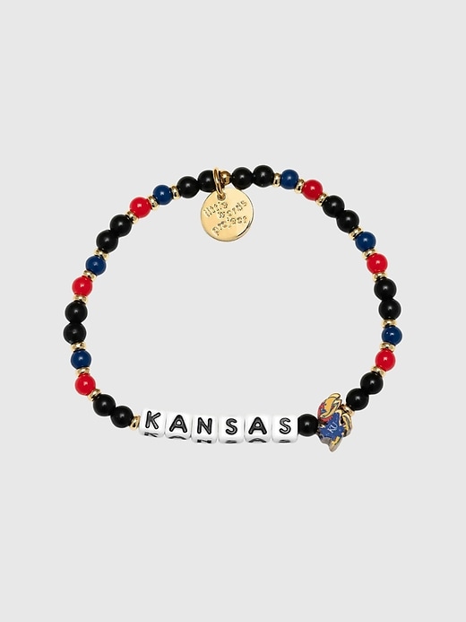 Image number 1 showing, Little Words Project Bracelet - University of Kansas