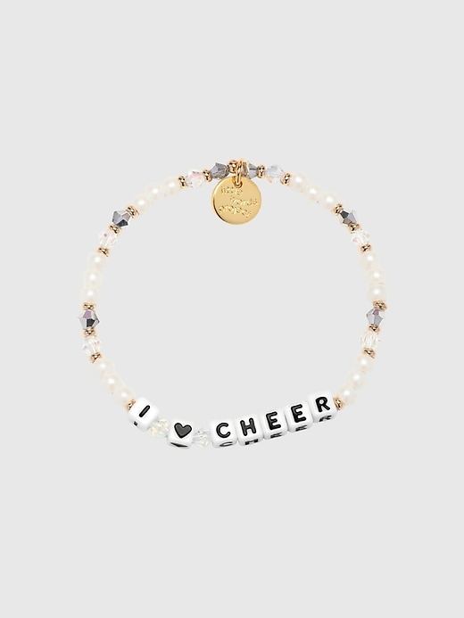 Image number 1 showing, Little Words Project - I Love Cheer Bracelet