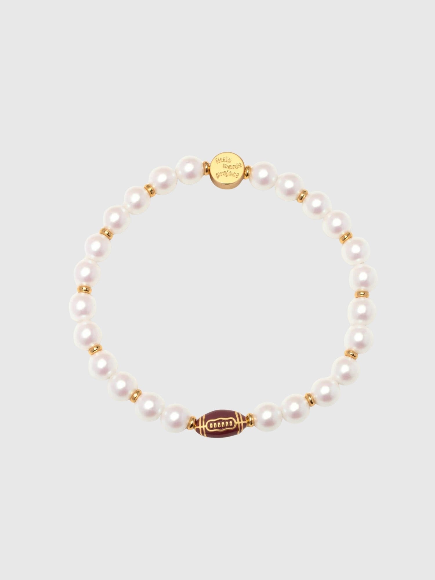 Little Words Project Football Bracelet