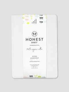 Honest Baby Clothing Organic Cotton Fitted Crib Sheet