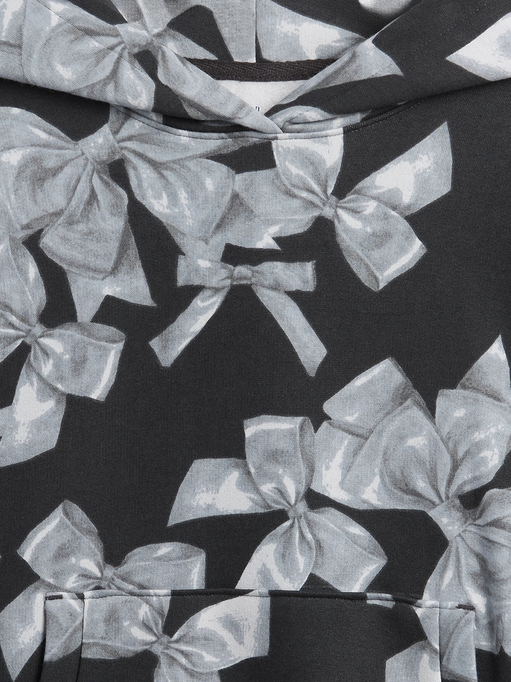 Kids Oversized Bow Hoodie